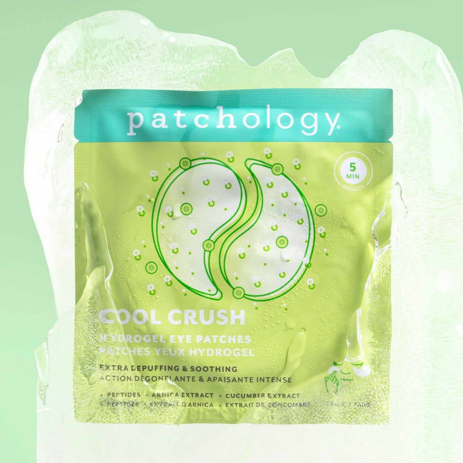Cool Crush Hydrogel Eye Patches - Fugtgivende &oslash;jenpatches
