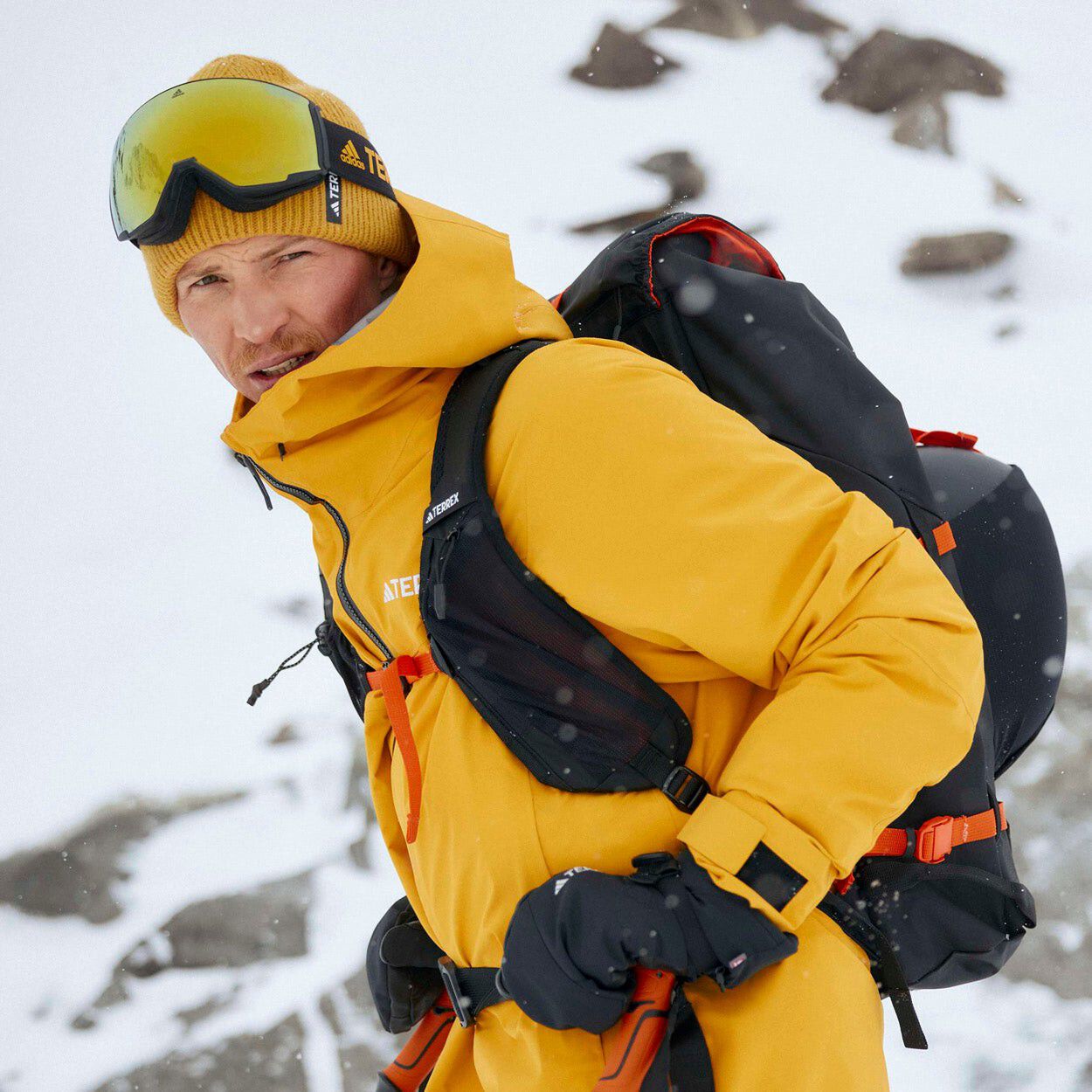 Terrex Techrock 3lags Gore-tex Skijakke