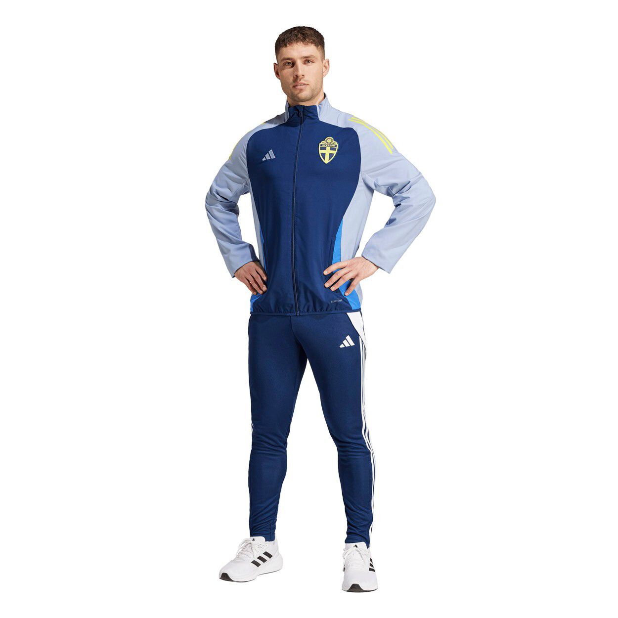 Sverige Pre Full Zip Sweatshirt