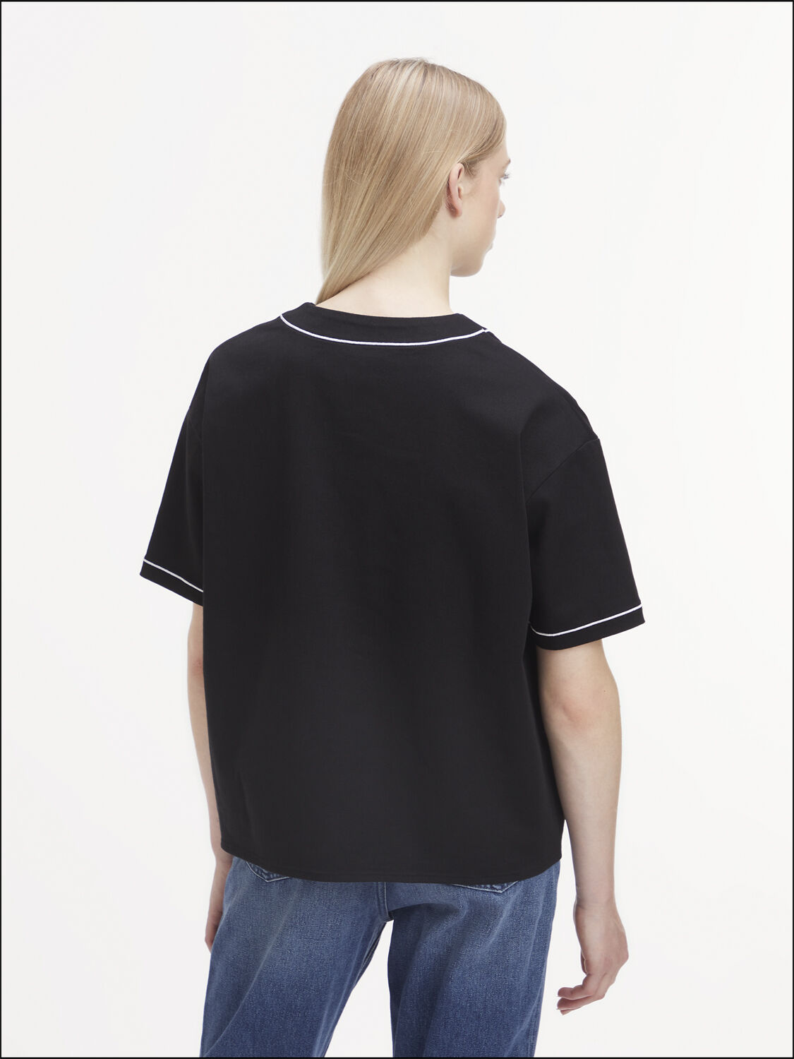 TJW OVERSIZED BASEBALL SHIRT