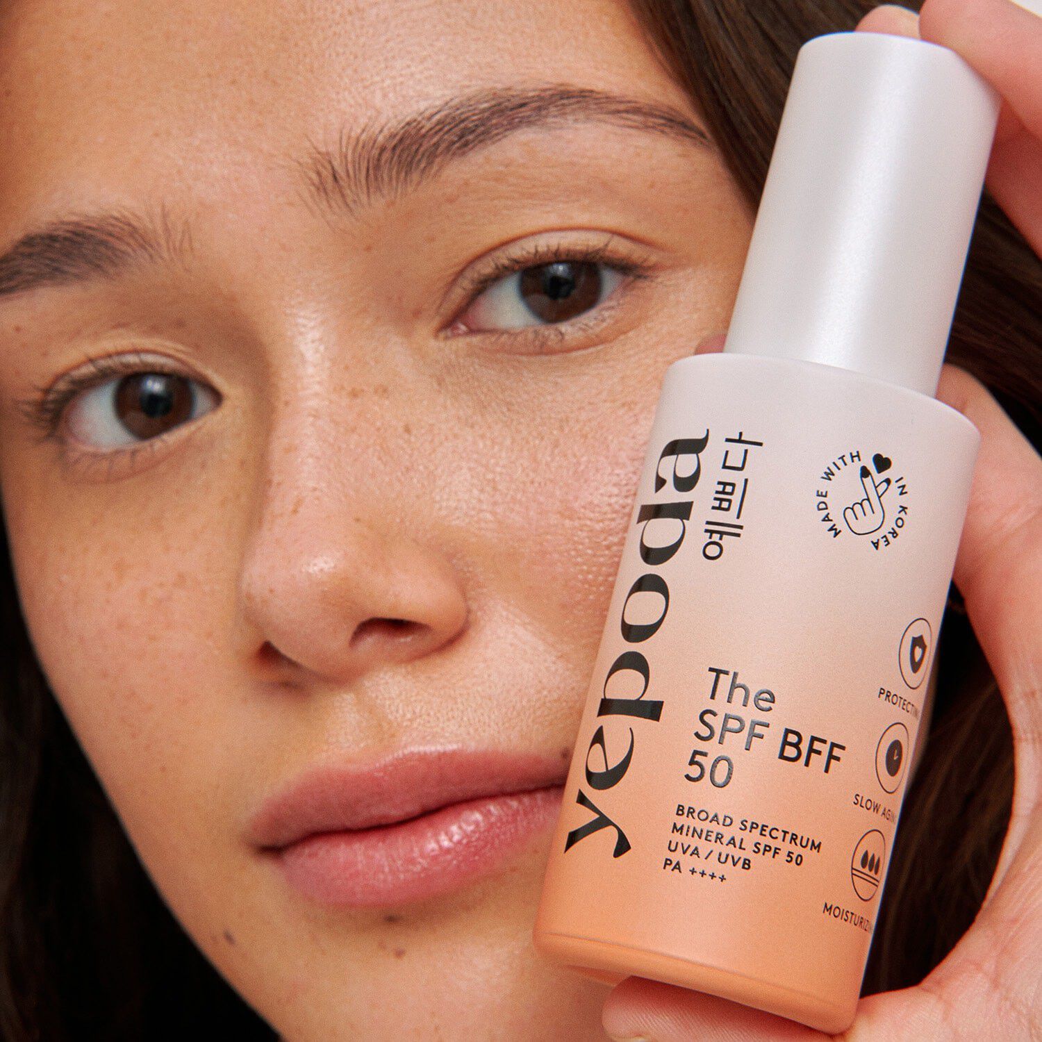 The SPF BFF (50) - Tonet mineralsk solcreme UVA/UVB SPF 50 PA+++