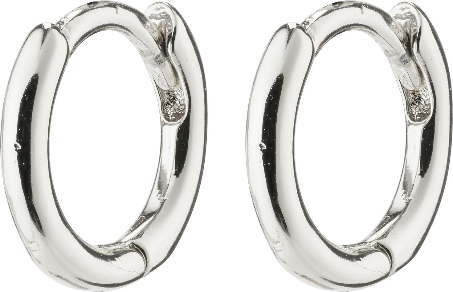 EANNA huggie hoops silver-plated