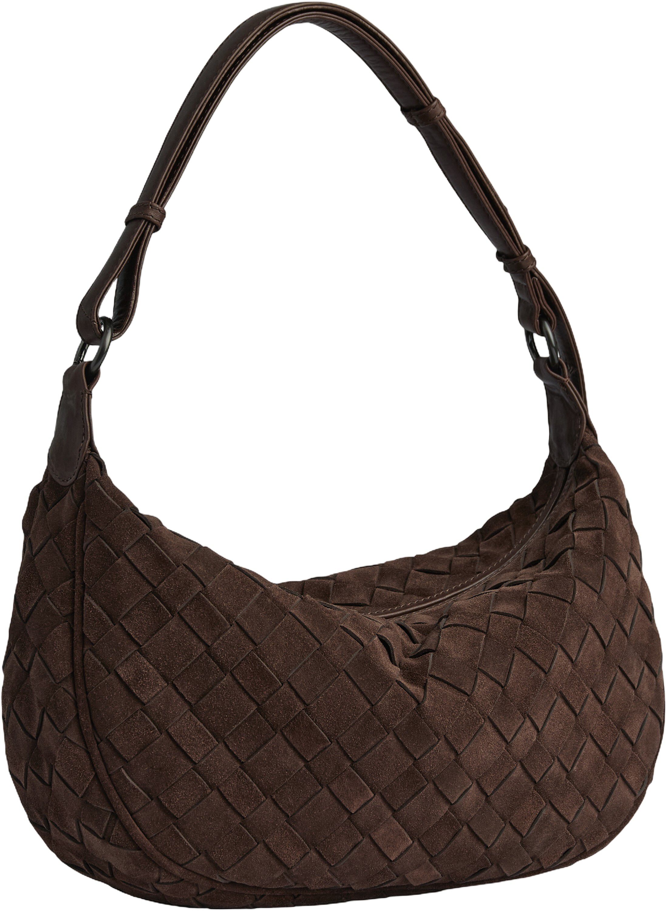 Musembg Bag, Suede Weave