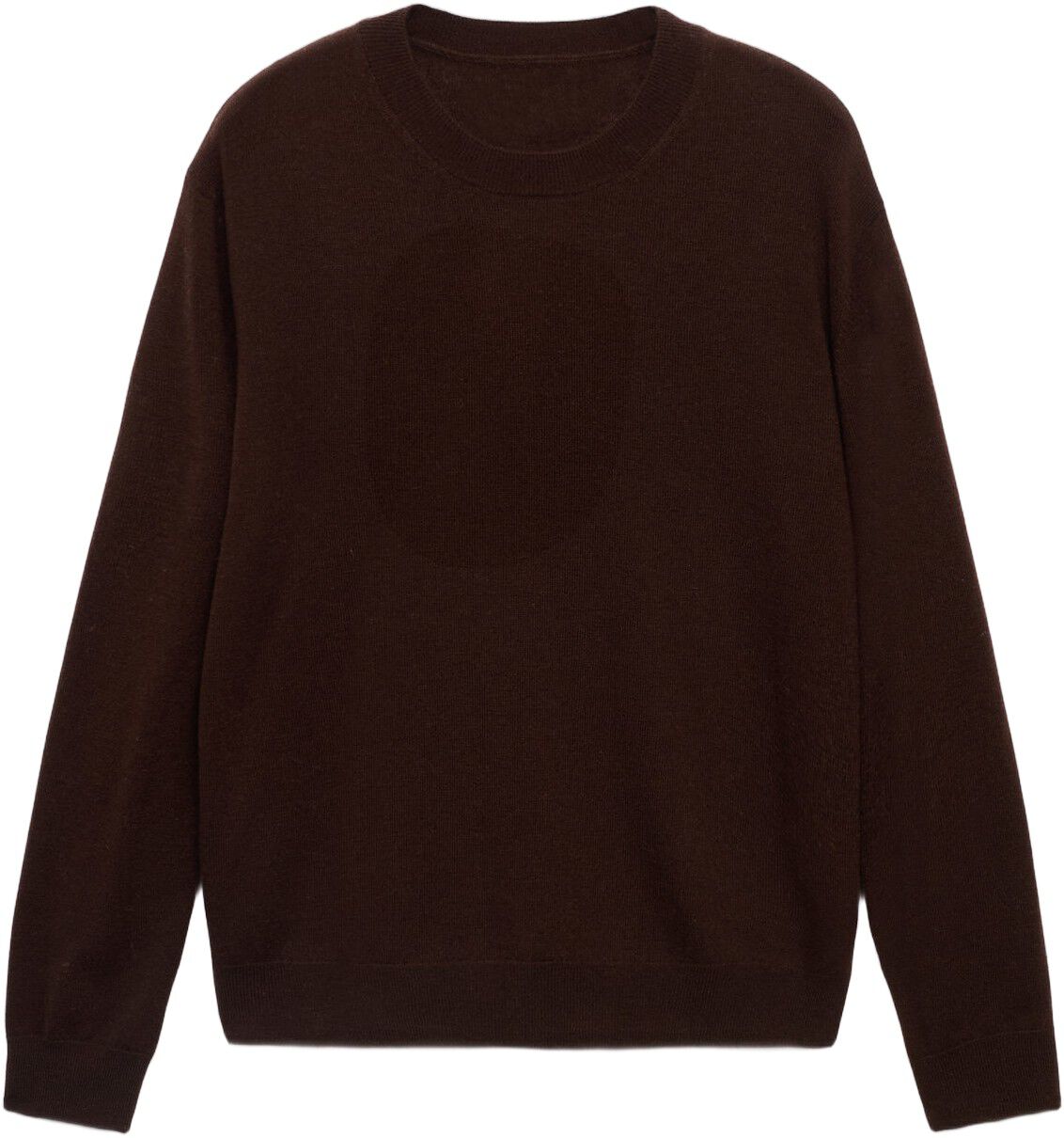 100% wool fine-knit sweater