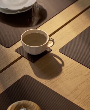 Glass Mat Square Corduroy