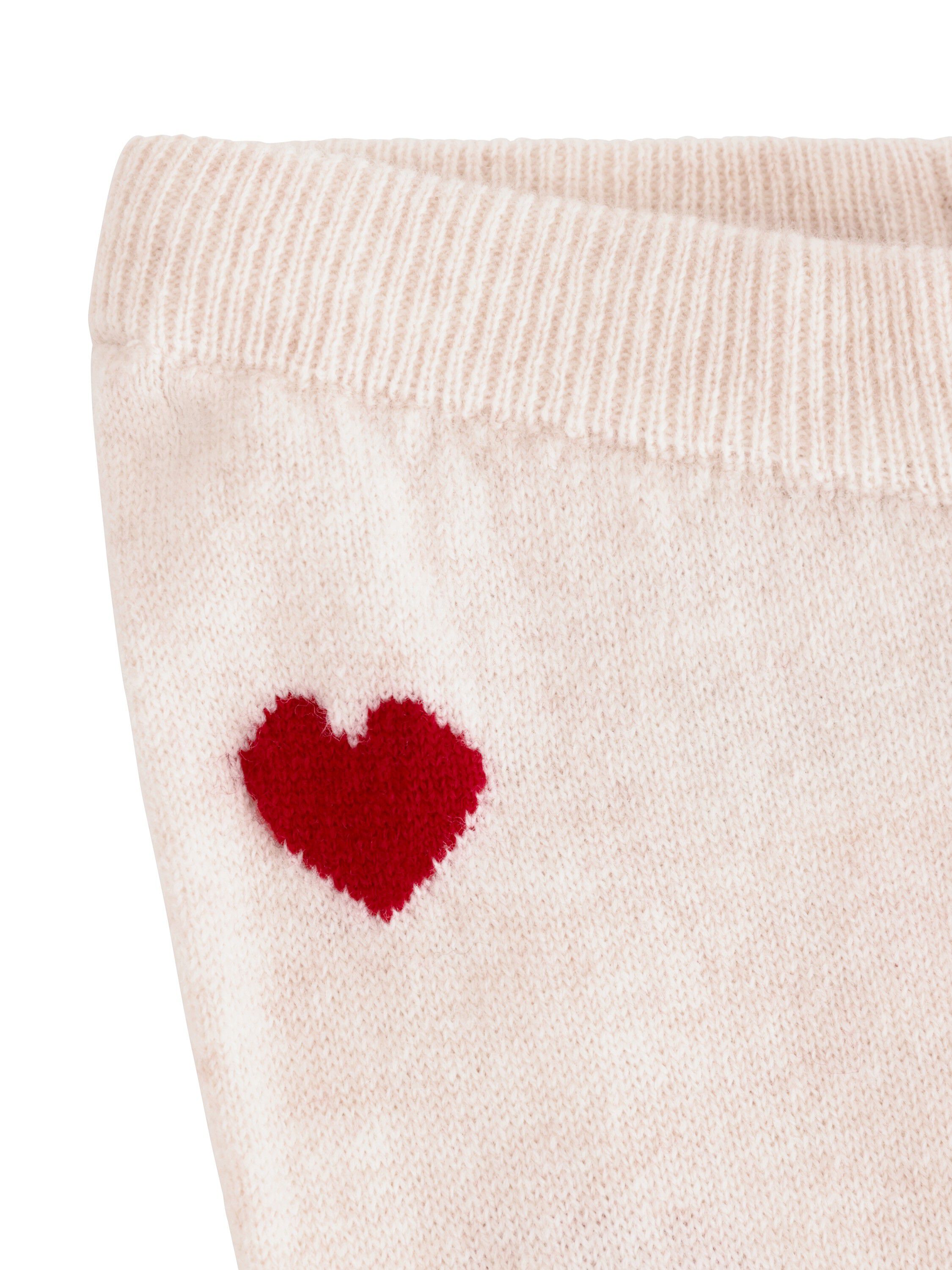 Leggings knitted heart