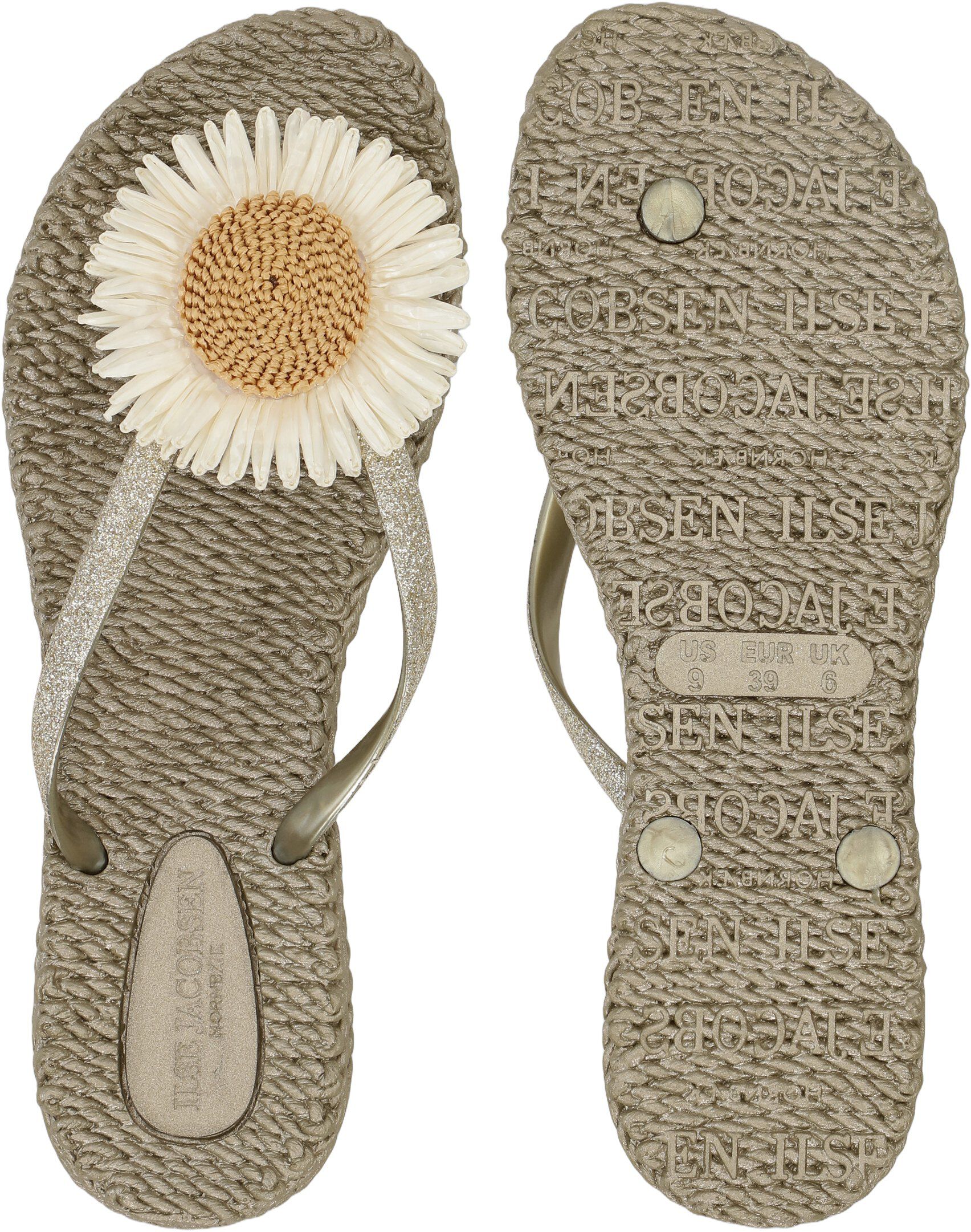 Flip Flops with Flower