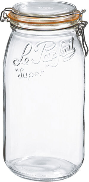 Henkogningsglas 3 liter D 10 cm Glas