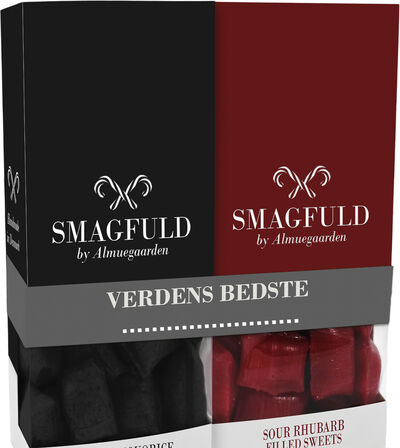 Smagfuld Gavepakning - VERDENS BEDSTE (sort/rød)