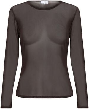 LR-TELA 1 T-shirt M&oslash;rk brun