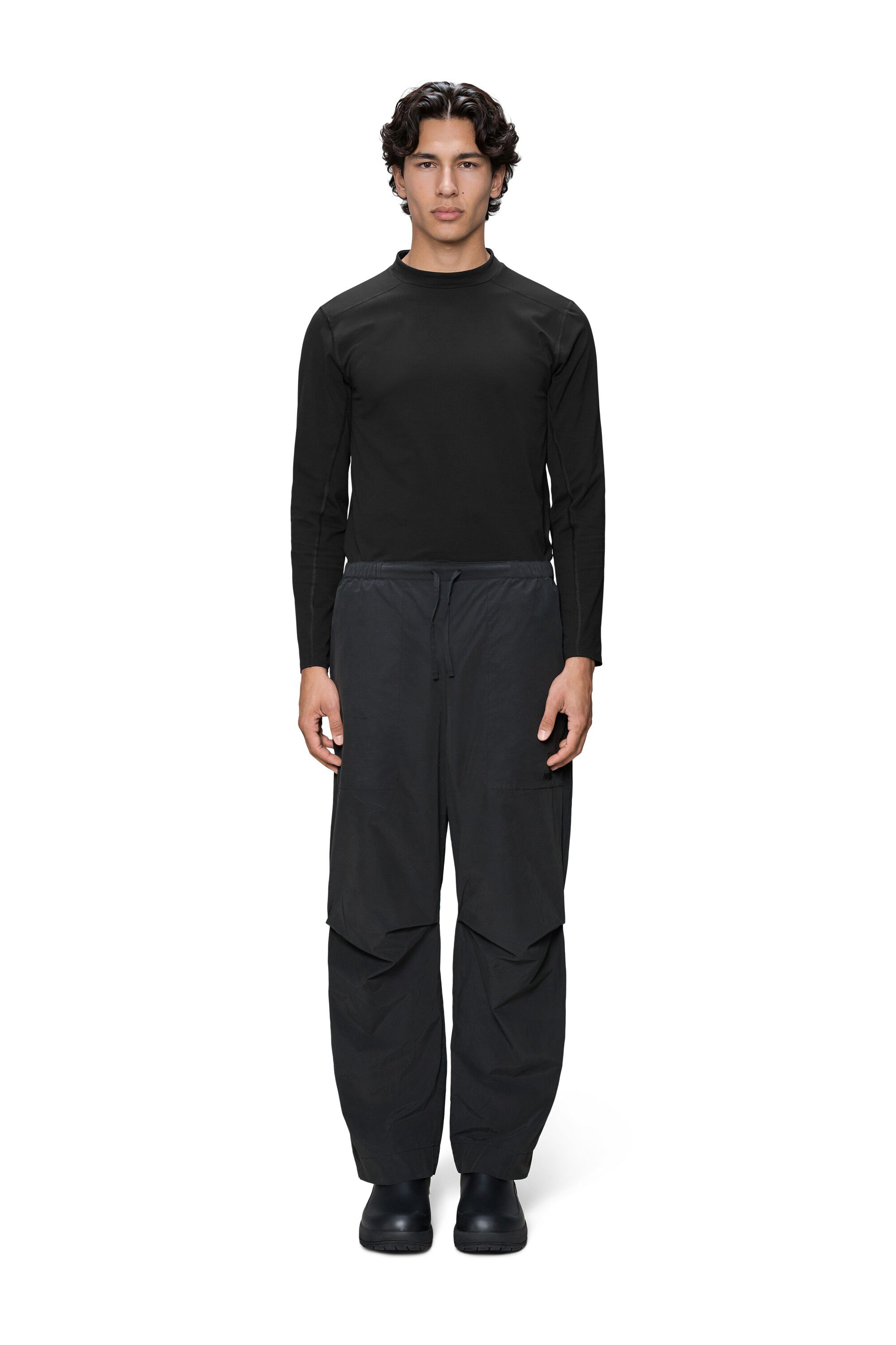 Light Woven Pants Wide