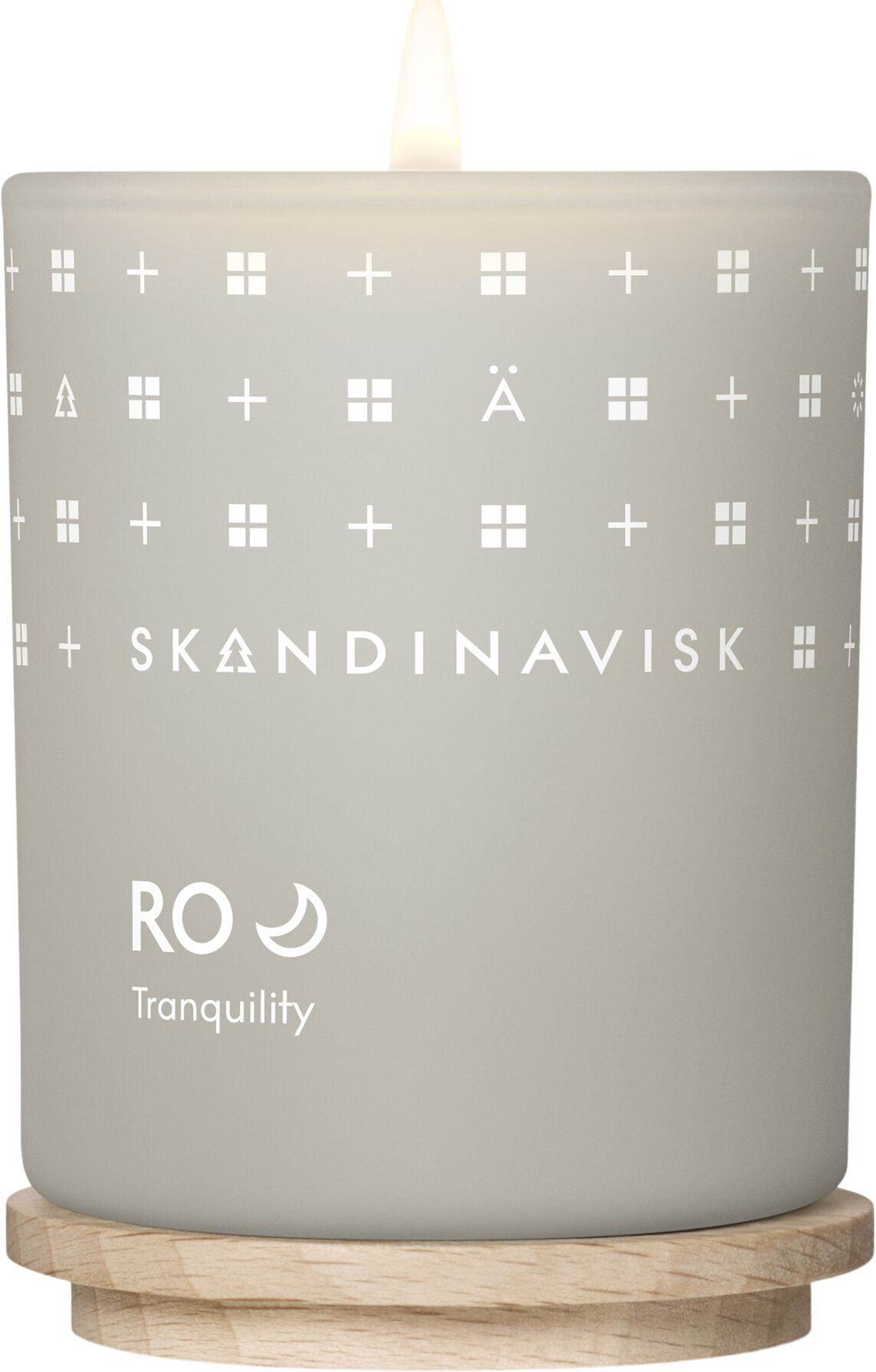 RO Scented Candle w Lid 65g