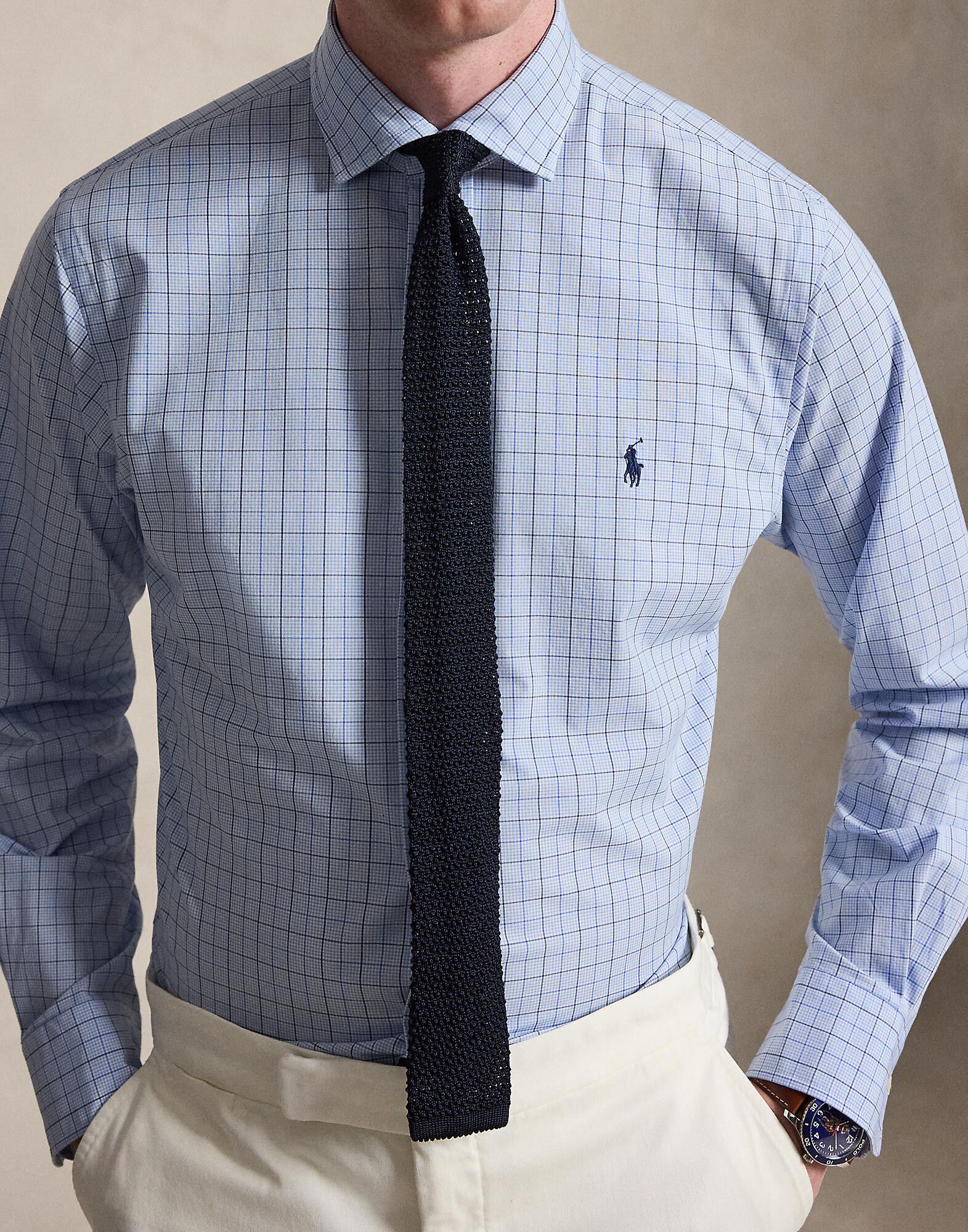 50/1 BISTRCH POPLIN-WVN-SHIRT