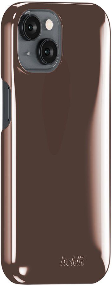 Puffy Case iPhone 16e/15/14/13 Chocolate