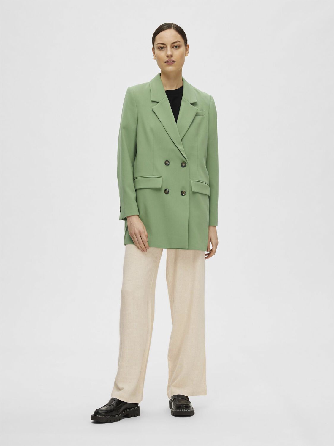 SLFVIVA-GULIA MW LONG LINEN PANT NO