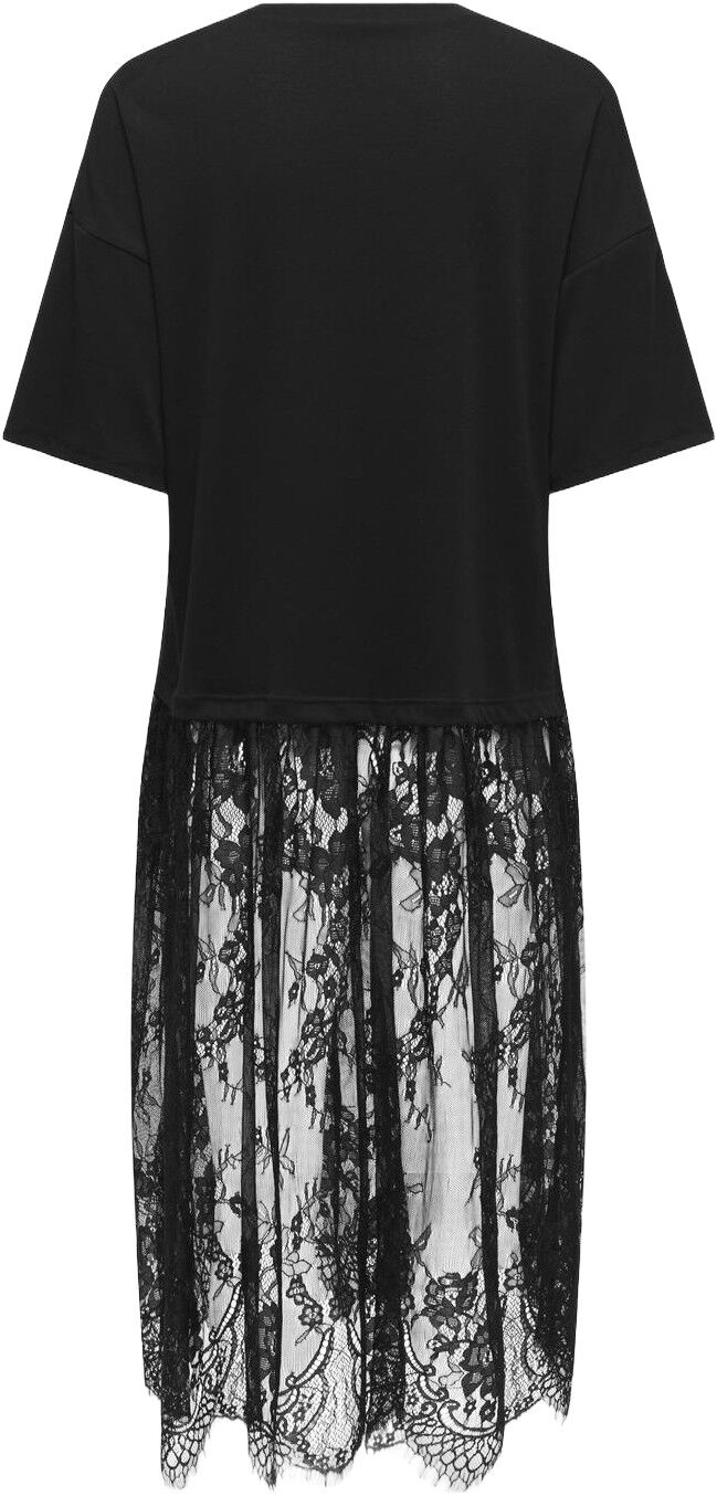 ONLTAHLIA S/S LACE DRESS TOP JRS