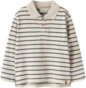 NMMLIMIA LS LOOSE POLO TOP LIL