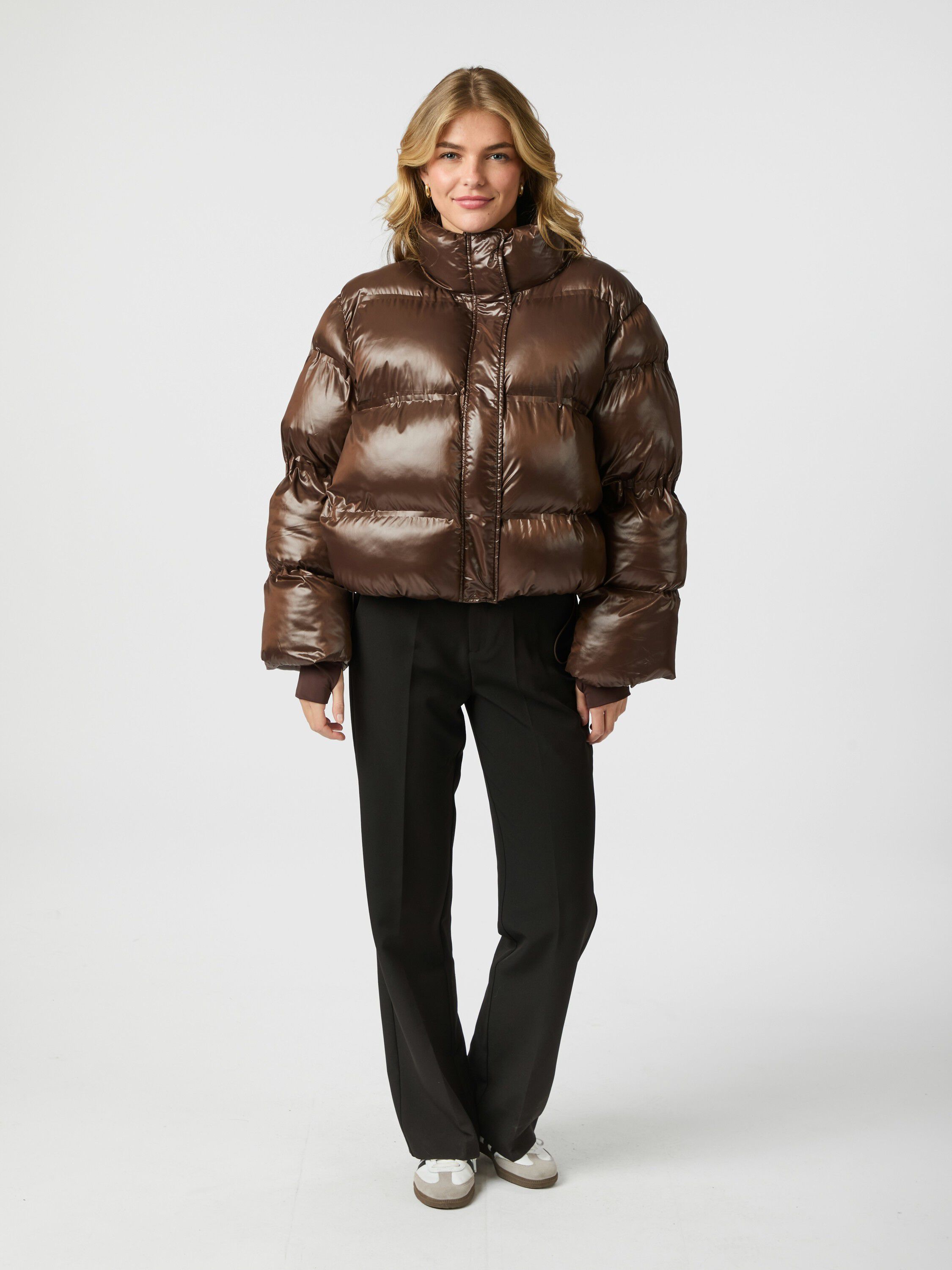 Rhea Shiny Puffer Jacket