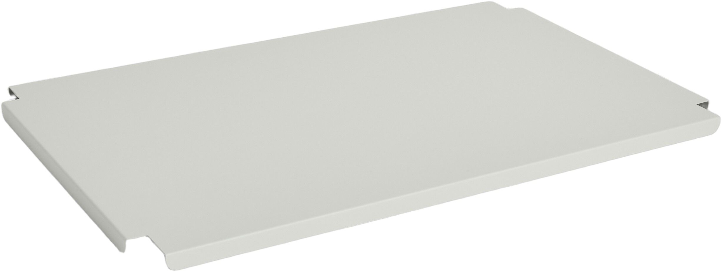 HAY Colour Crate Lid Metal-Large-Grey