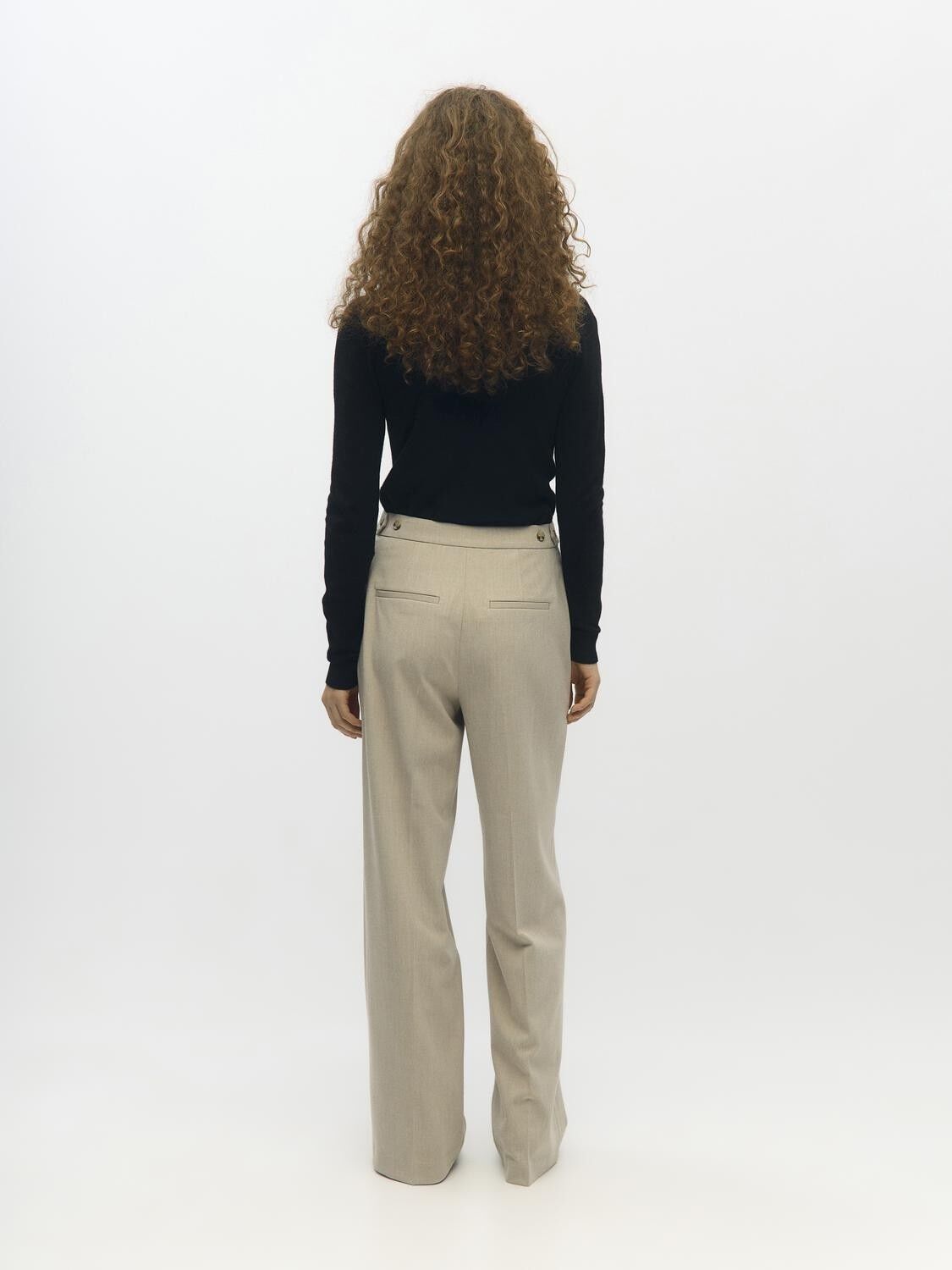 OBJKAMMY MW WIDE PANTS NOOS