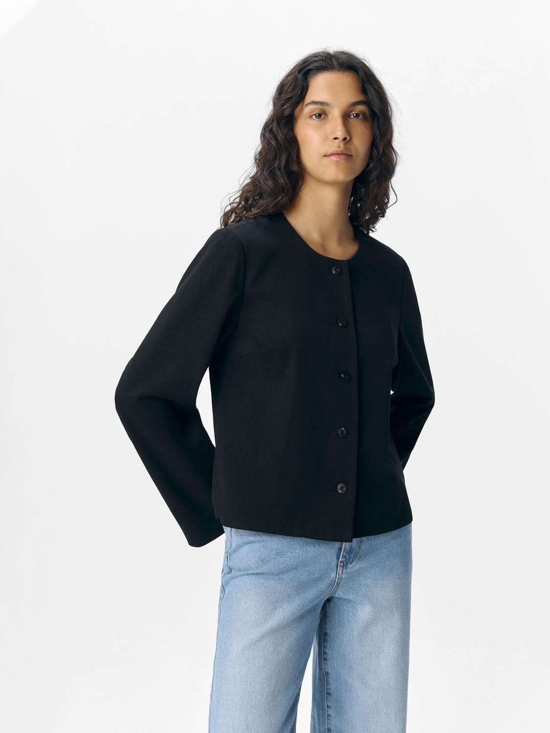 OBJLISA L/S RE BLAZER DIV