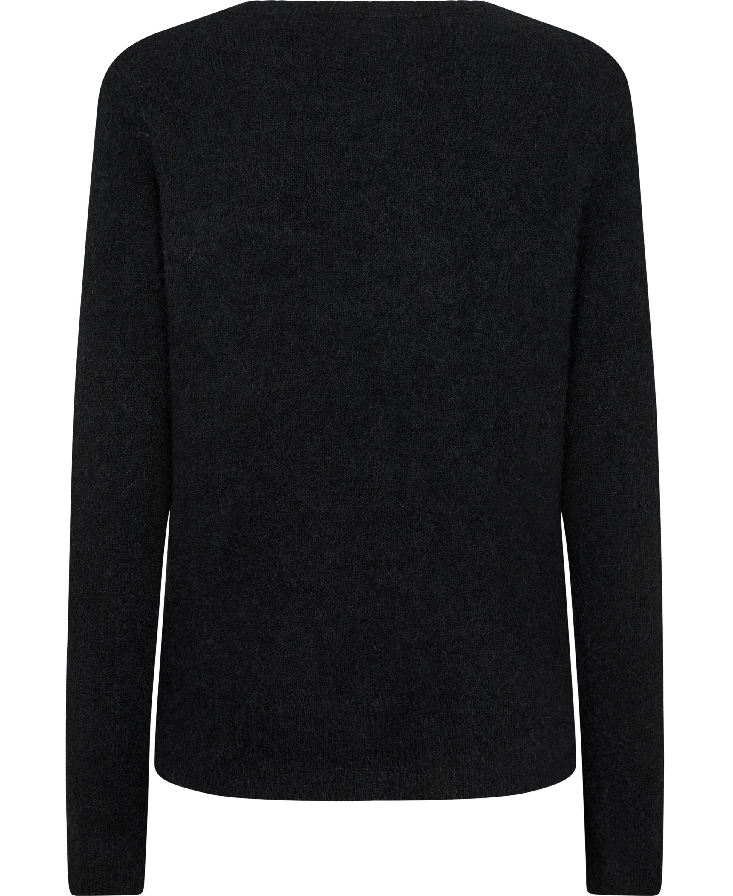 Brook Mohair Blend Knit New O-Neck