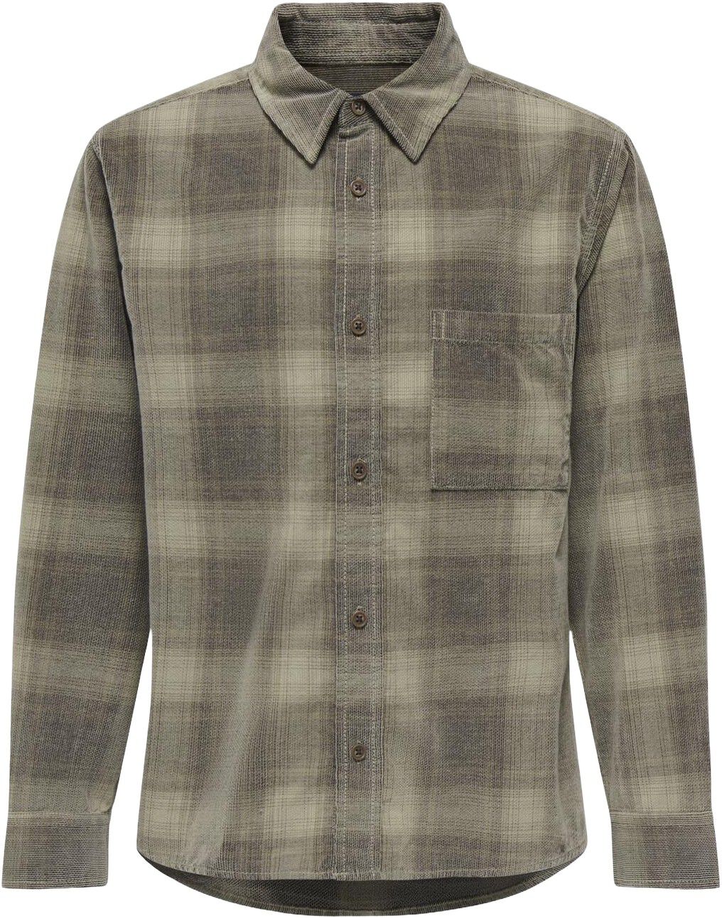 Osjwilliam Cord Ls Shirt Jr