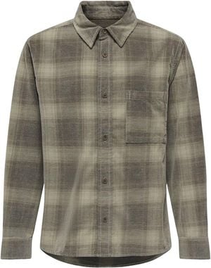 OSJWILLIAM CORD LS SHIRT JR