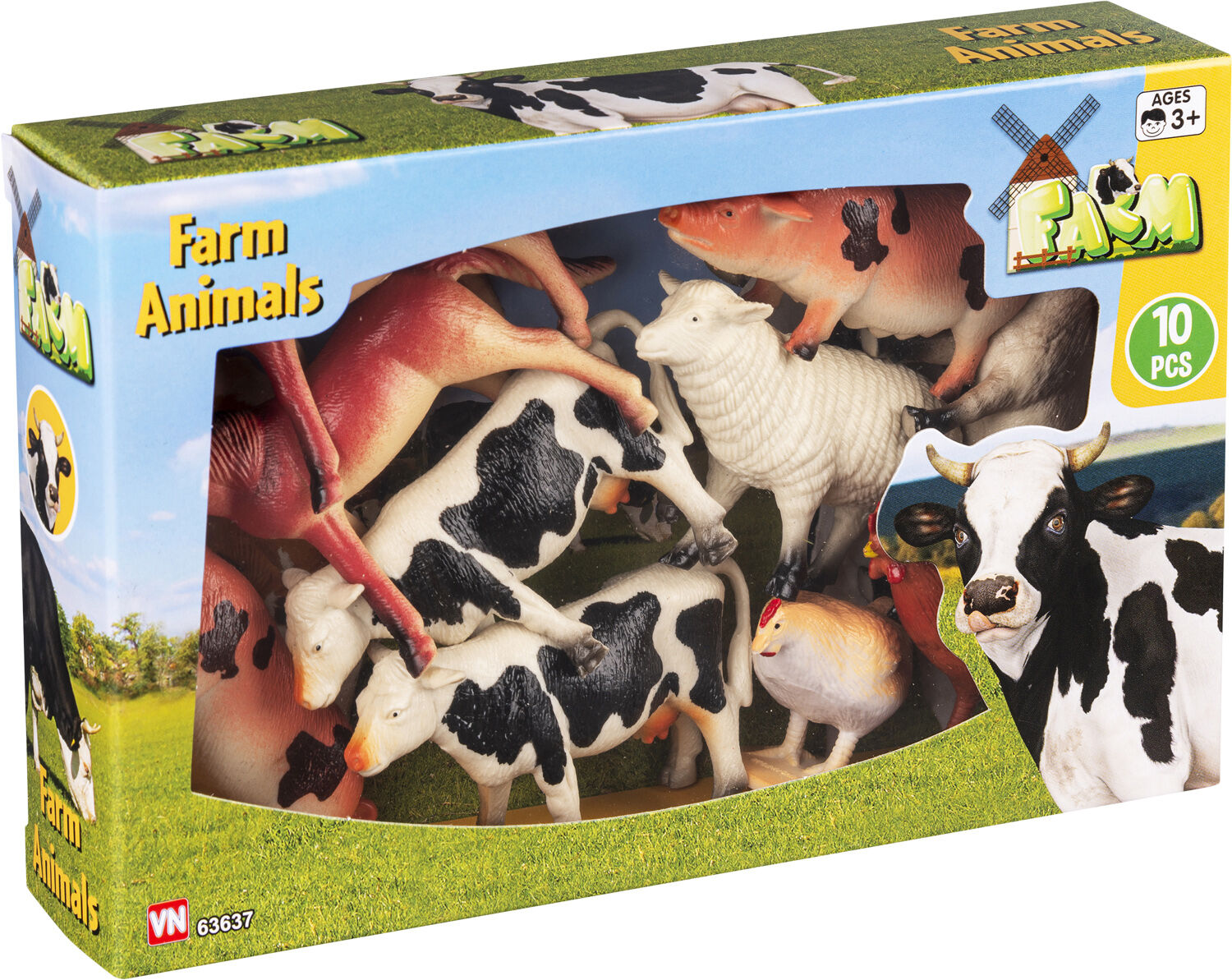 FARM DYR I BOX 10 DELE