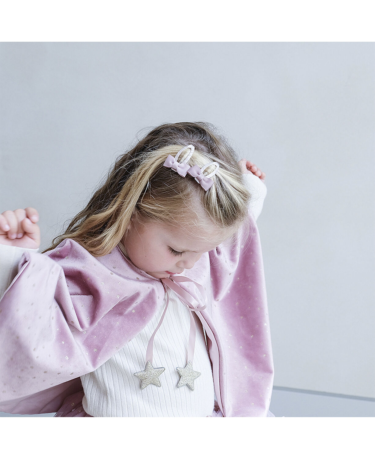 Mimi & Lula - Kappe - Velvet Princess Pink Luxe 3-8 &aring;r