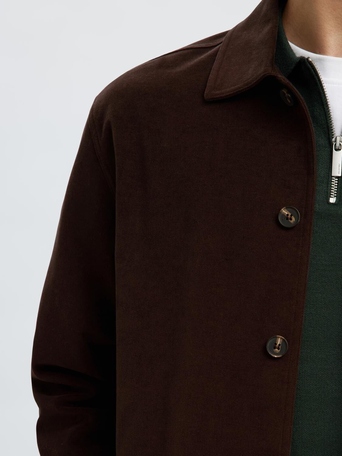 SLHREGDYLAN DUCA OVERSHIRT