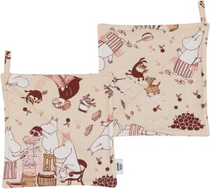 Moomin pot hold st 22x22cm Housekeeping