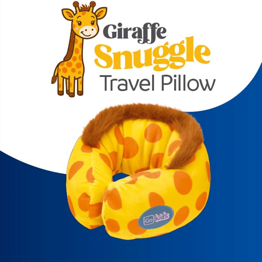 Giraffe Snuggle Travel Pillow