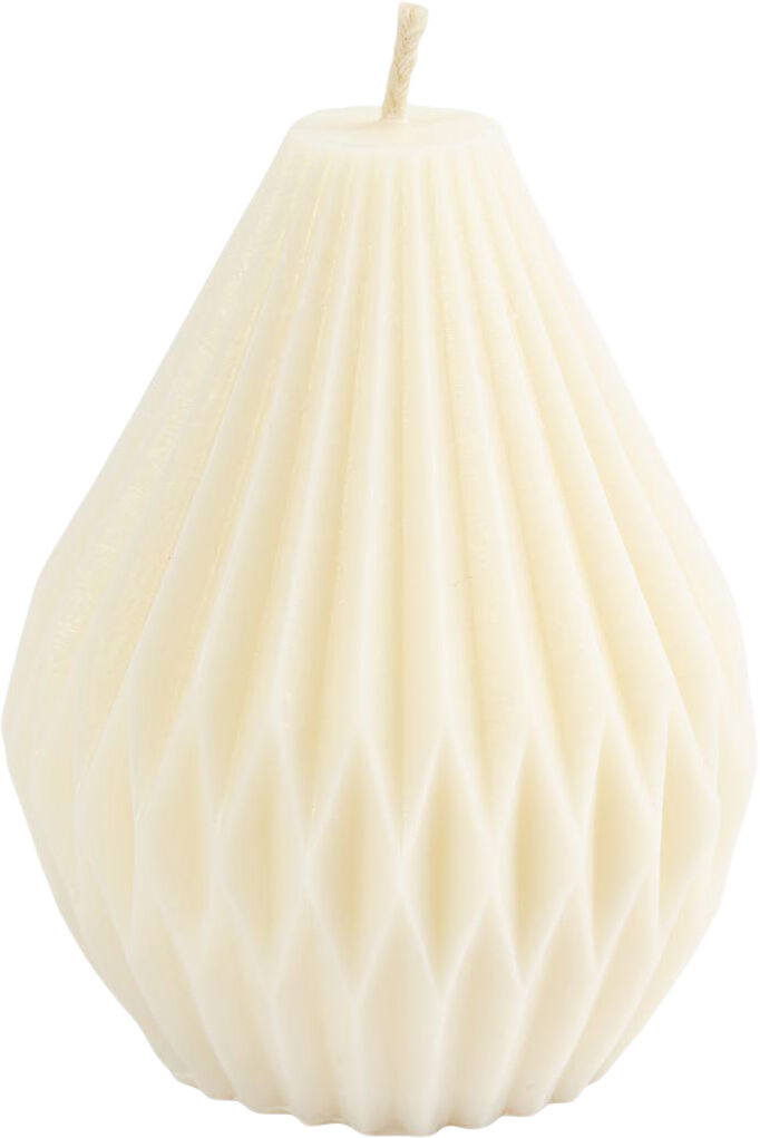 Silikoneform, Rillet dr&aring;beform, H: 8 cm, diam. 7 cm.