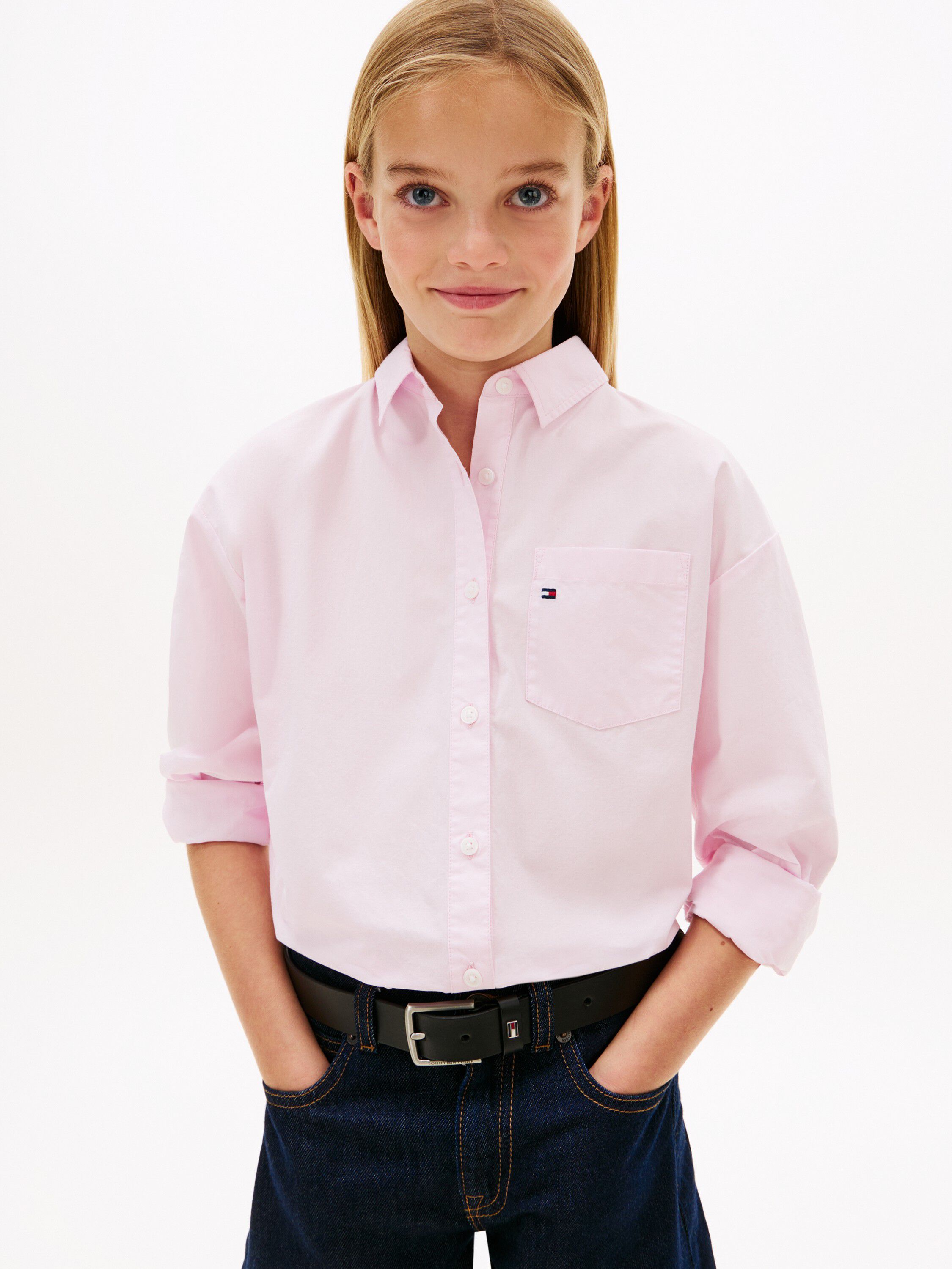 POPLIN SHIRT LS