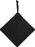 Pot Holder, Classic Black Leather, with smart insert