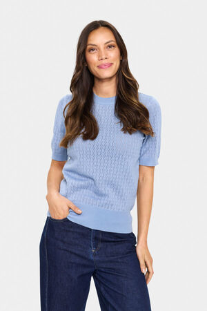 MilaSZ Pointelle SS Pullover