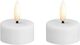 Moods & More - LED tealight candle, Plast, White, 2-pack, 39