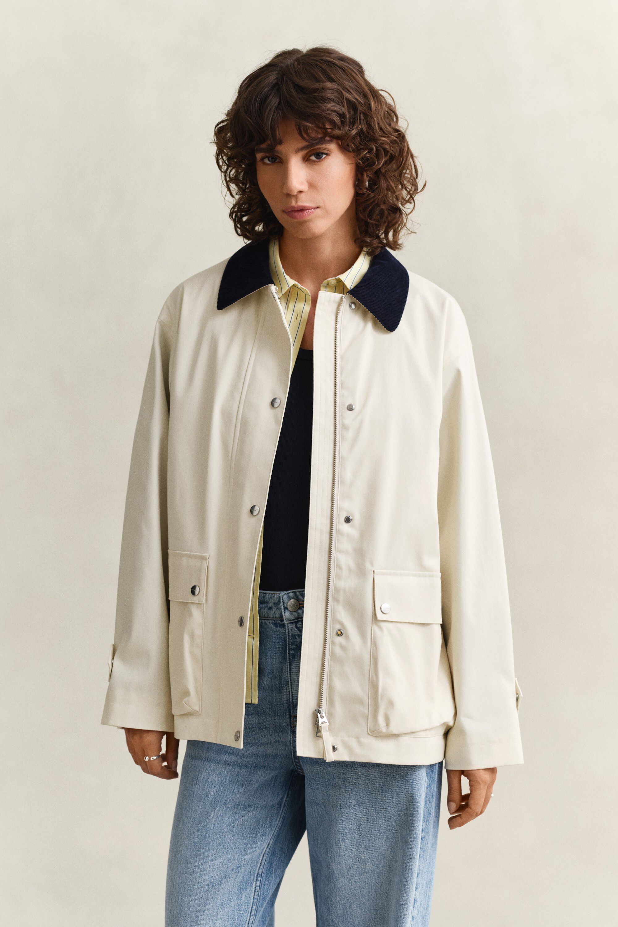 COTTON SPRING DECKER JACKET