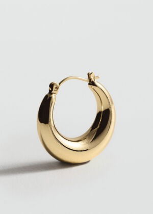 Volume hoop earrings