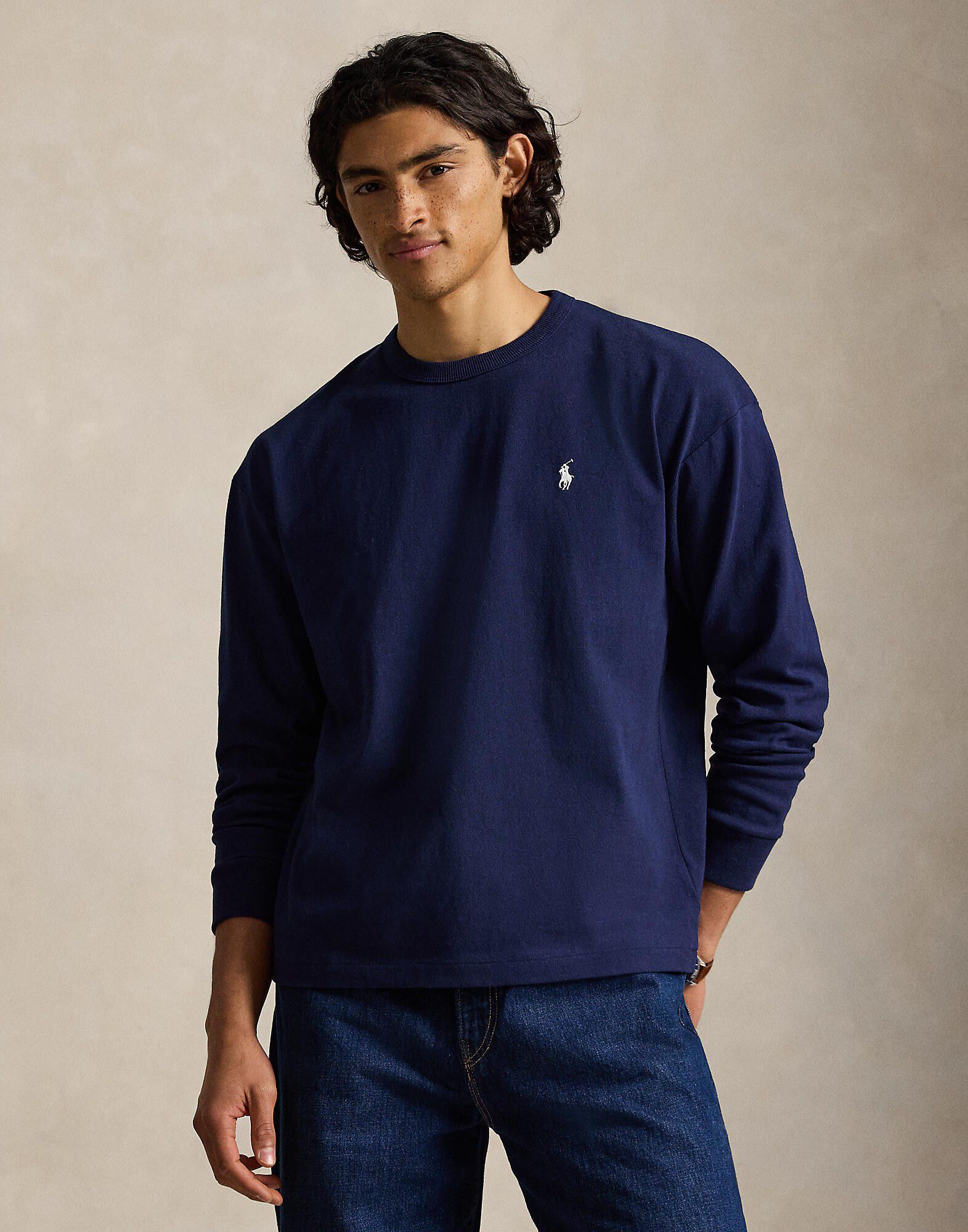 Relaxed Fit Jersey Long-Sleeve T-Shirt