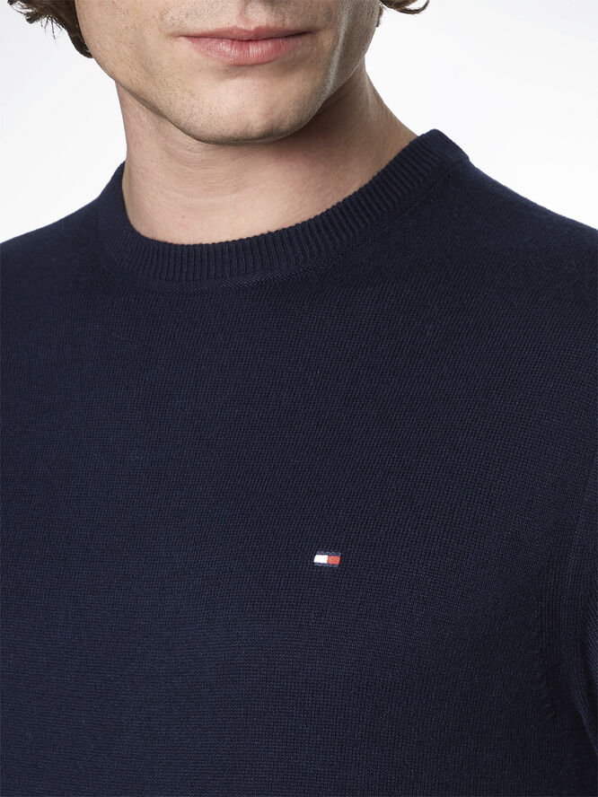 PIMA ORG CTN CASHMERE CREW NECK