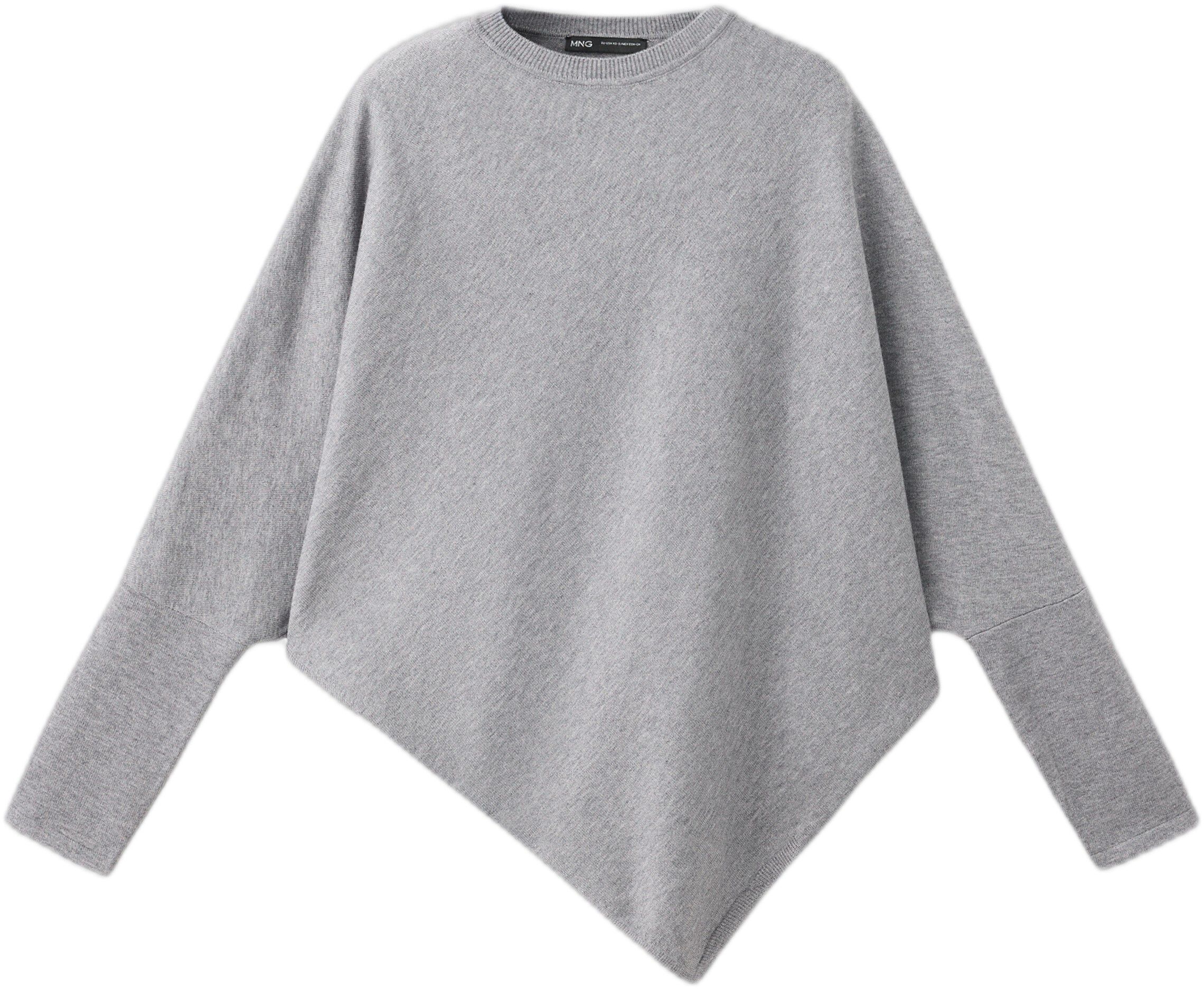 Asymmetric hem sweater