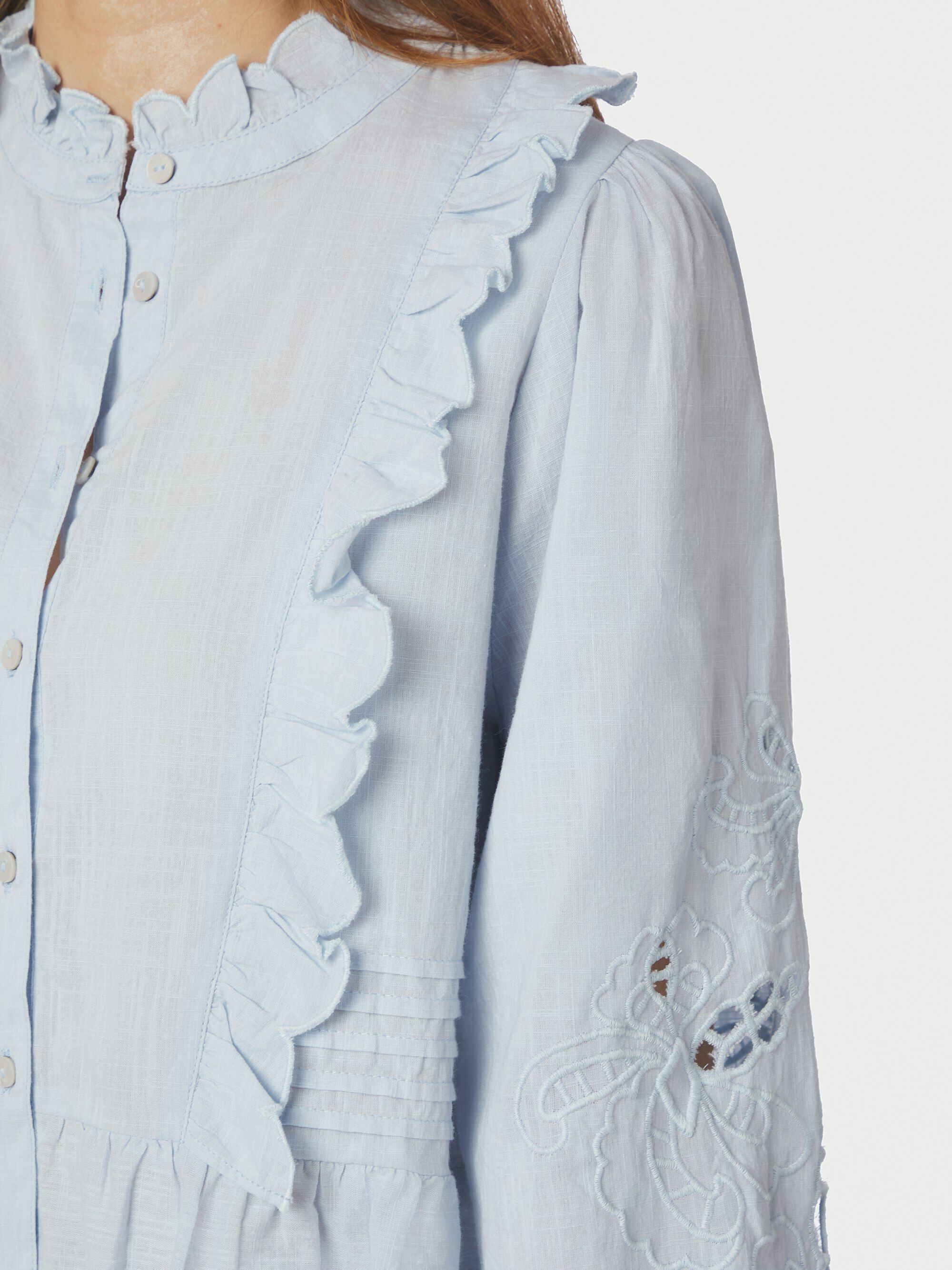 Petrine Embroidery Blouse