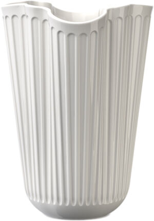Hammershøi Unfold Vase H16. 5 cm hvid