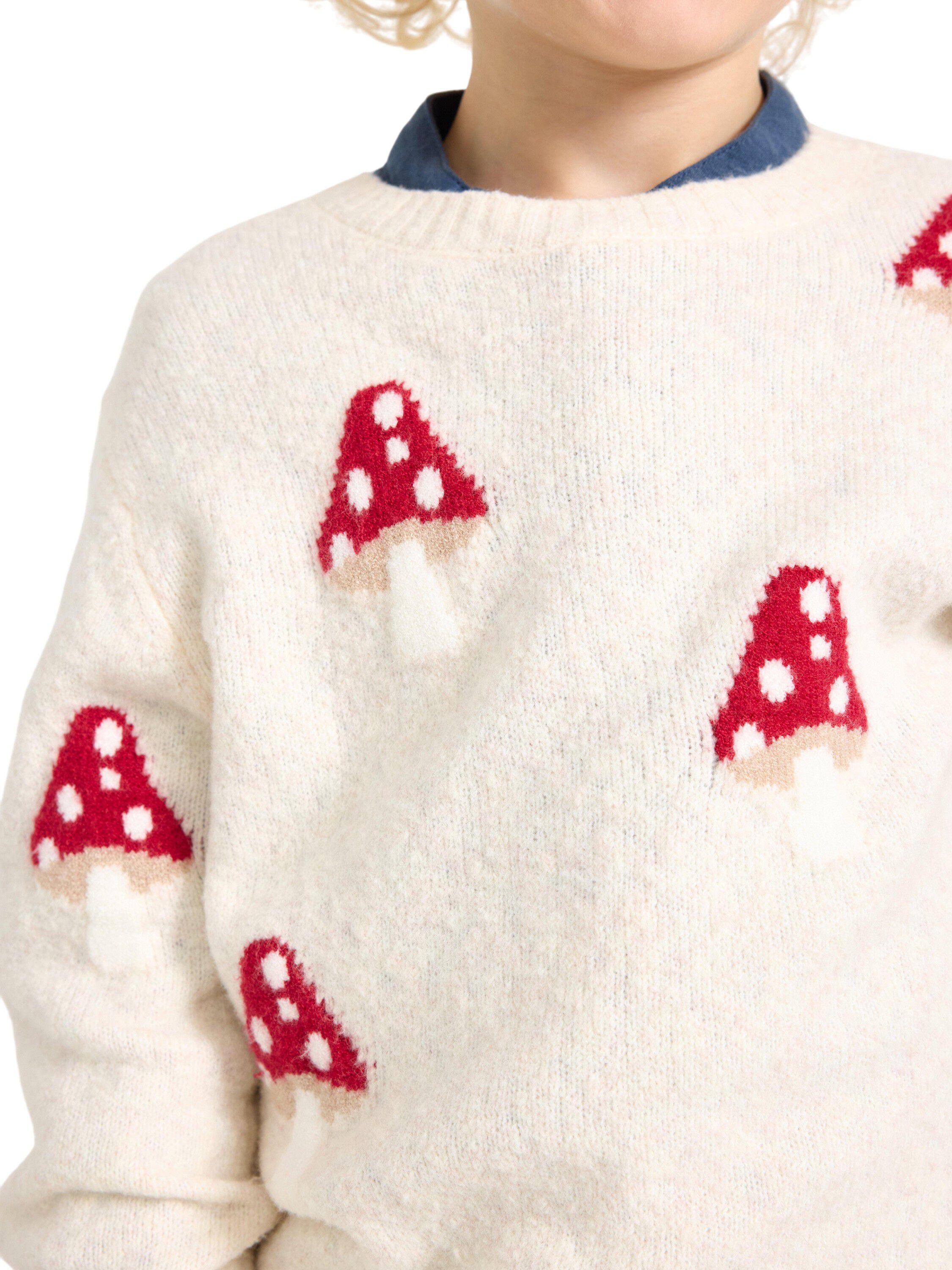 Soft, knitted jumper with long slee