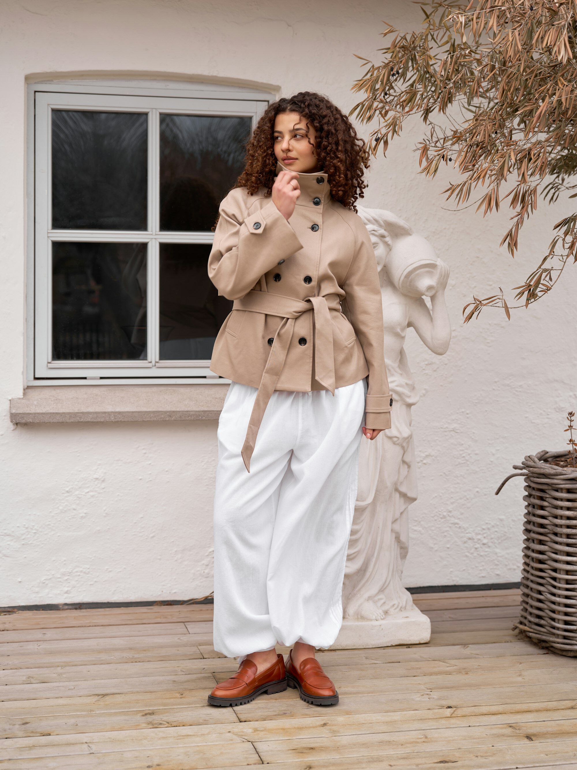 Elyse S Voile Balloon Pants