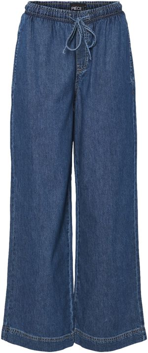 PCTABI MW PULL UP DENIM PANTS