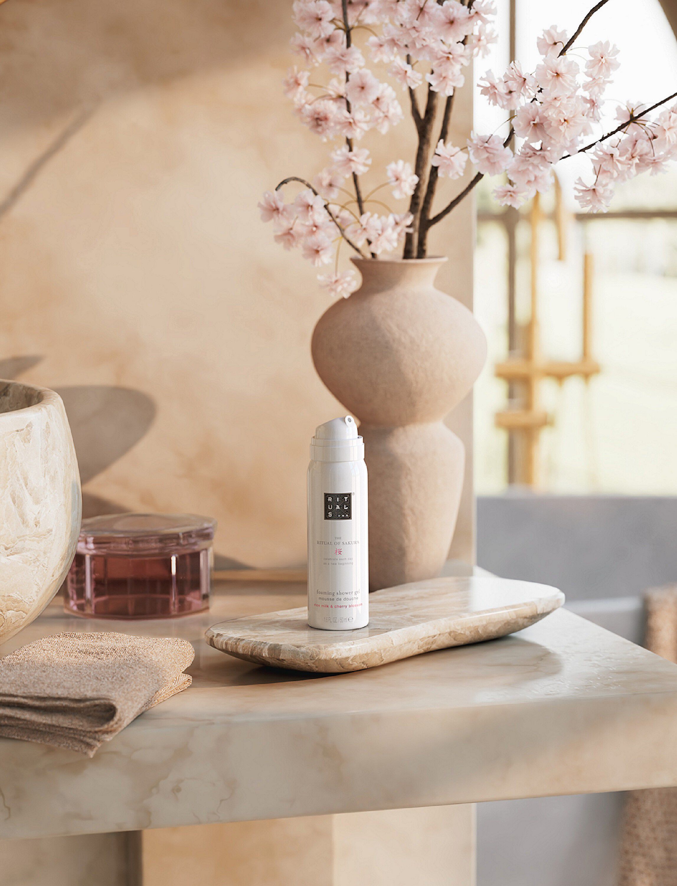 The Ritual of Sakura Foaming Shower Gel 50ml