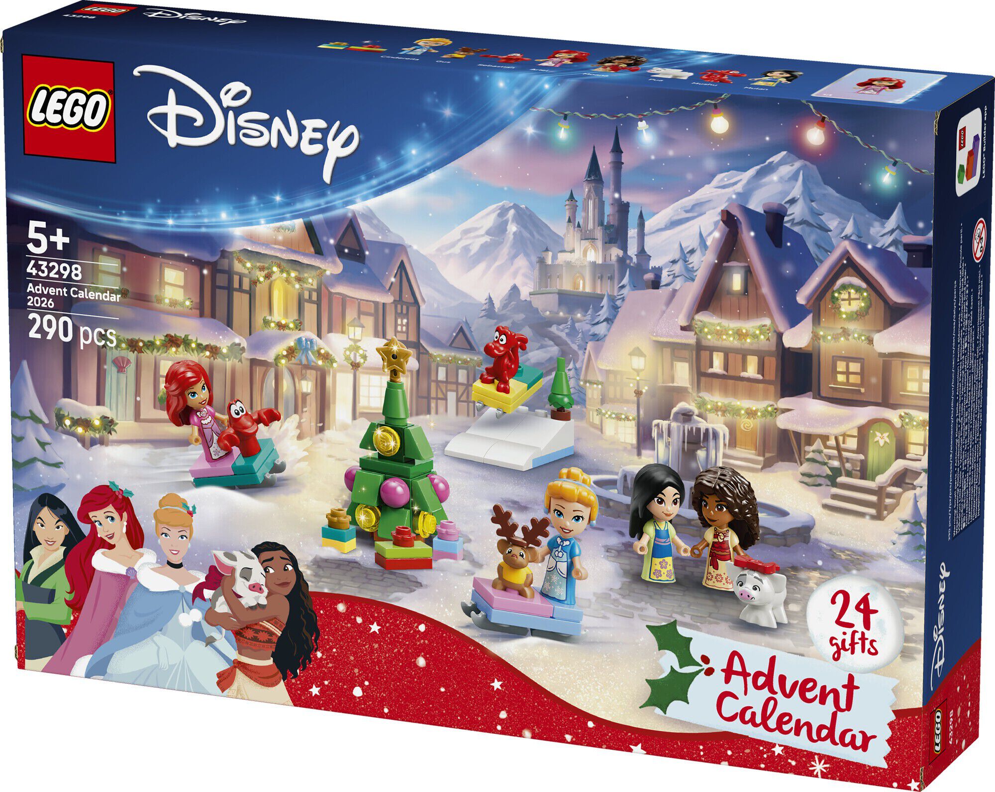 LEGO&reg; Disney Princess Julekalender 2026 43298